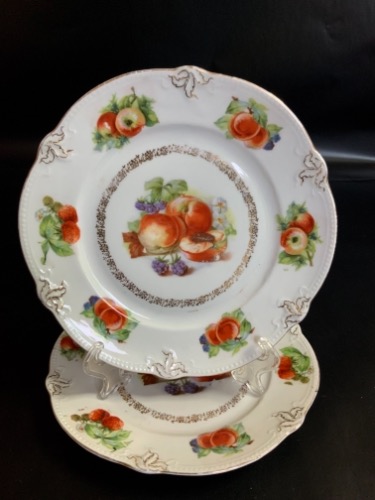 빅토리언 (독일) 과일 플레이트 Victorian (Germany) Fruit Plate circa 1890