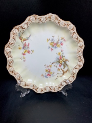 돌턴 (Burslem) 케비넷 플레이트  Doulton (Burslem) Cabinet Plate circa 1890
