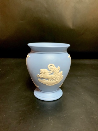웨지우드 제스퍼웨어 스몰 베이스 Wedgwood Jasperware Small Vase circa 1960