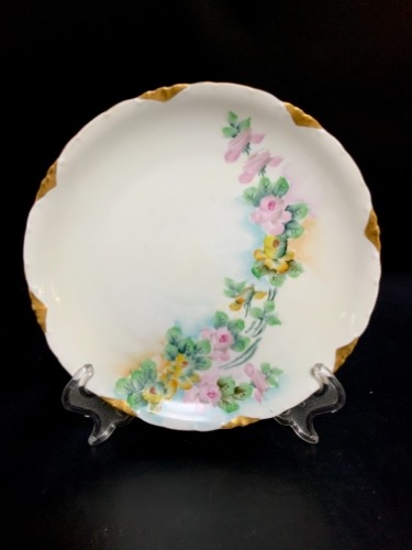 로젠탈 핸드페인트 플레이트-있는 그대로-(칩) Rosenthal Hand Painted Plate circa 1900 - AS IS