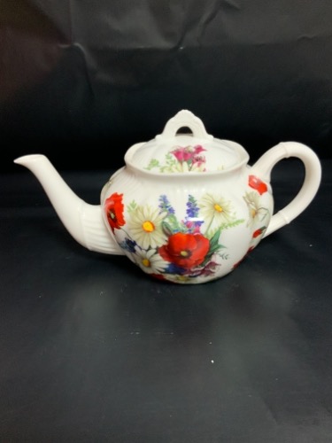 그레이스 티웨어 &quot;양귀비, 데이지&quot; 티팟 Grace&#039;s Teaware &quot;Poppy, Daisy&quot; Teapot