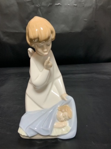 야드로 천사와 베이비 피겨린 Lladro Angel with Baby Figurine issued 1970 &amp; retired 2003 - 20% OFF!!!