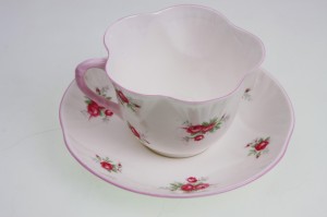 빈티지 로얄 요크 컵&amp;소서 vintage Royal York Cup &amp; Saucer / Seetheart Rose pattern