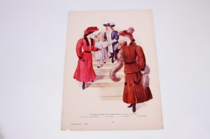 델리네이터 패션 플레이트 The Designer Fashion Plate February 1905