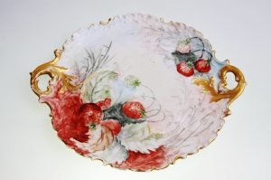 로젠탈 핸페인트 케비넷 플래이트 Rosenthal Parlor Painted Cabinet Plate circa 1891 - 1906