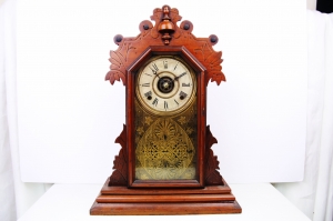 전자 Ingraham 맨틀 시계 E Ingraham Mantle Clock circa 1878