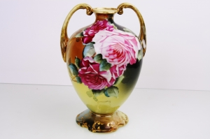 Hand Painted Nippon Vase circa 1900
