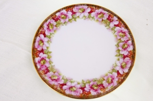 독일 Tettau 도자기 다과 플레이트 German Tettau Porcelain Pastry Plate circa 1900