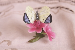 도자기 프랜클린 민트 나비 Porcelain Franklin Mint Butterflies of the World -  1985 