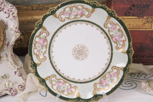 GDA 하빌랜드 리모지 케비넷 플레이트 GDA Haviland Limoges Cabinet Plate circa 1900