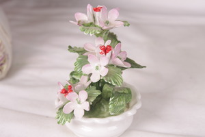 Radnor 잉글리쉬 본 차이나 도자기 프로럴 부퀘 Radnor English Bone China Porcelain Floral Bouqet circa 1960