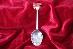 빈티지 런던 실버 도금 기념 스픈 Vintage London Silver Plated Souviner Spoon