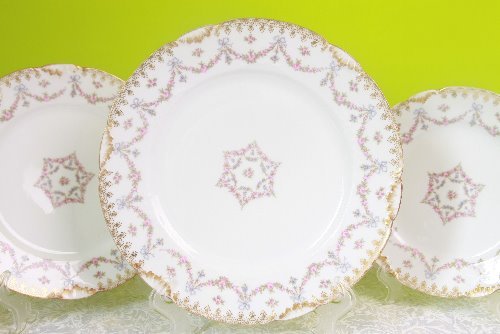 하빌랜드 리모지 GDA 디너 플레이트 -데미지-(칩) Haviland Limoges GDA Dinner Plate circa 1891 - AS IS (chip)