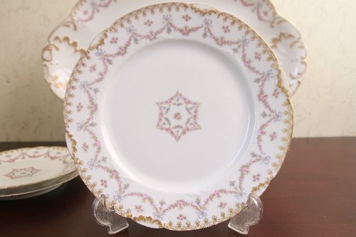 하빌랜드 리모지 GDA 디너 플레이트 !! 데미지 !! (칩) Haviland Limoges GDA cream Dinner Plate circa 1891 AS IS (chip)
