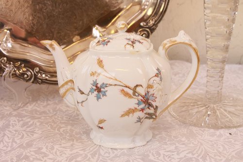 하빌랜드 리모지 스몰 티팟 -데미지- Haviland Limoges Small (400 ml / 1 1/2 Cup) Teapot circa 1888-1896 - AS IS