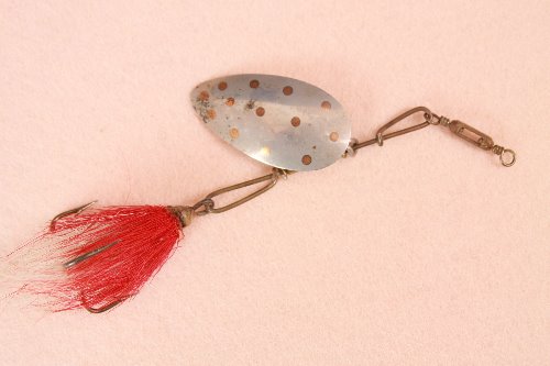 앤틱 낚시 루어 Antique Fishing Lure - Pflueger Muskill #7 circa 1900