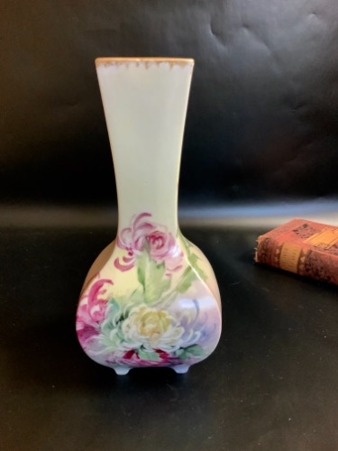 Guerin 리모지 핸드페인트 베이스 (꽃병) Guerin Limoges Hand Painted Vase circa 1900