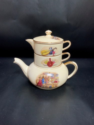로얄 윈톤 Grimwades 스태킹 티팟 Royal Winton Grimwades Stacking Teapot circa 1960