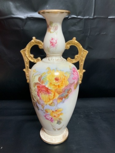 로얄 본 투핸들 베이스 Royal Bonn 2 Handled Vase circa 1870