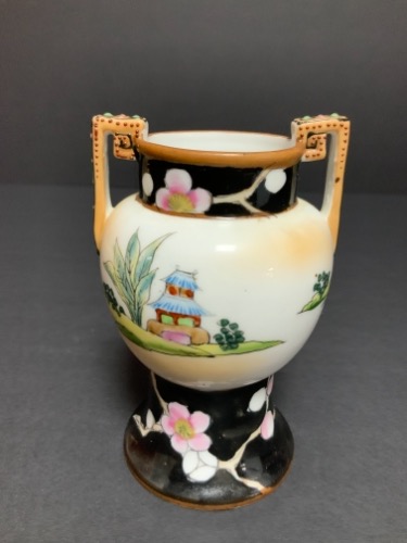 닙폰 핸드페인트 미니 베이스 Nippon Hand Painted Mini Vase