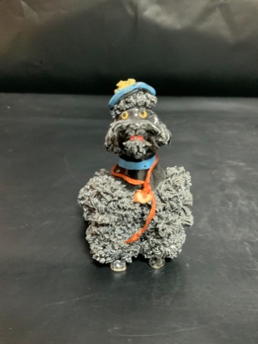 스파게티 강아지 피겨린 Spaghetti Dog Figurine circa 1950