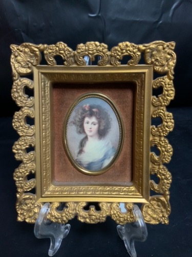 빈티지 프래임/미니 초상화 프린트 Vintage Framed Mini Portrait Print
