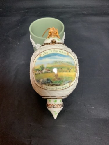 Bradford &quot;아일랜드 축복&quot;도자기 장식 Bradford &quot;Irish Blessings&quot; Heirloom Porcelain Ornament Collection by Edmund Sullivan dtd 1999