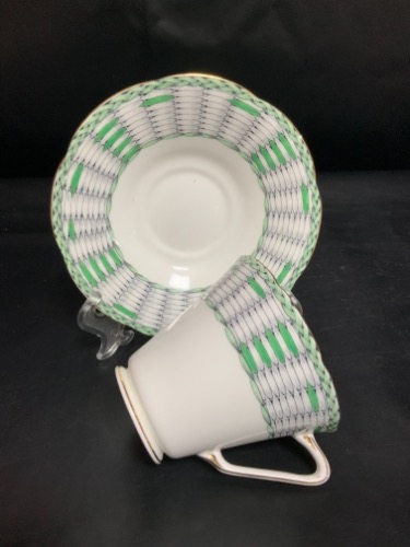 그라프톤 컵&amp;소서-데미지-(소서에 칩) Grafton Cup &amp; Saucer circa 1950 - AS IS (saucer chip)