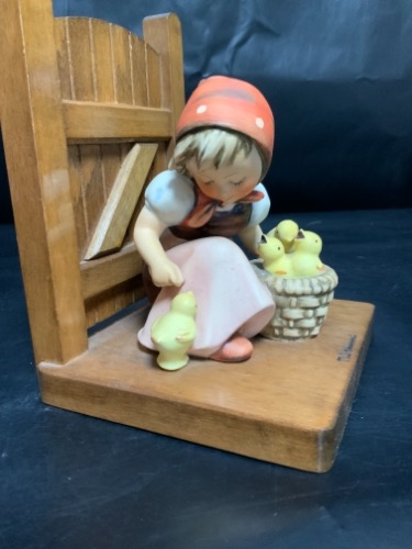 헴멜 피겨린 북엔드 Hummel Figurine Bookend circa 1960