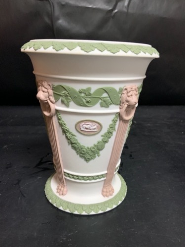 웨지우드 트라이 컬러 베이스 -매우 귀한- Wedgwood Tricolor Vase circa 1891 - 1908 - RARE!!!