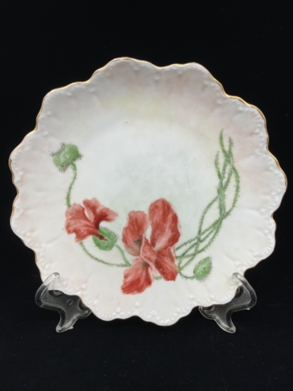로젠탈 핸드페인트 케비넷 플레이트 Rosenthal Hand Painted Cabinet Plate circa 1900