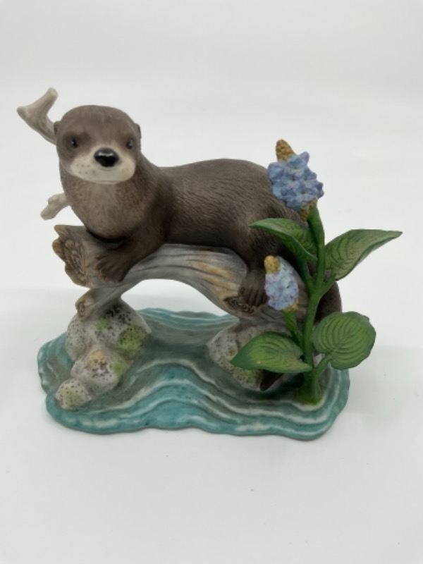 레녹스 수달 피겨린 Lenox River Otter Figurine 1996
