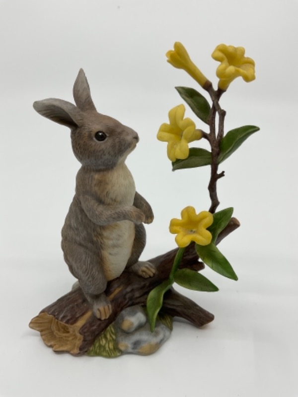 레녹스 이스턴 카튼테일 레비스트로스 피겨린 Lenox Eastern Cottontail Rabbit Figurine 1992