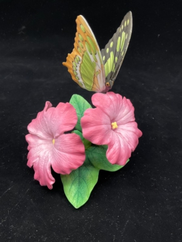 레녹스 “Malachite&quot; 나비 피겨린 Lenox &quot;Malachite&quot; Butterfly Figurine 1991