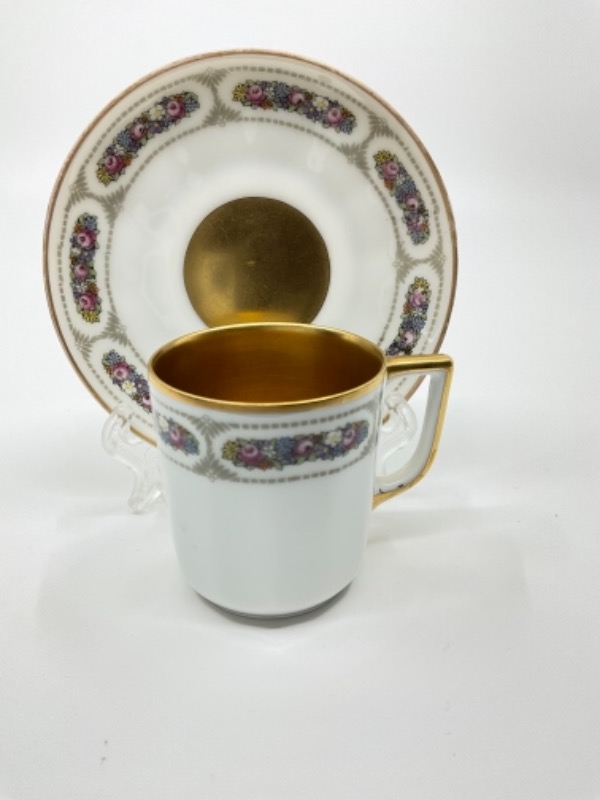 로젠탈 데미타스 (에쏘잔) 컵 &amp; 소서 Rosenthal Demitasse Cup &amp; Saucer circa 1900
