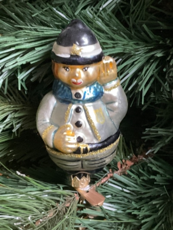 크리스토퍼 라드코 핸드 블로운 / 핸드페인트 크리스마스 트리 장식-한정판- 1995 Christopher Radko Hand Blown / Painted Limited Edition (440) Christmas Tree Ornament