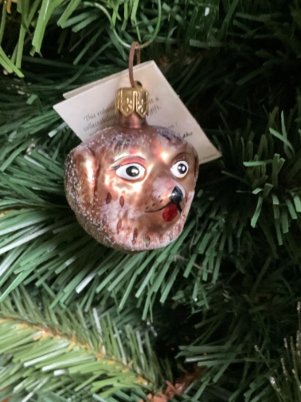 크리스토퍼 라드코 핸드 블로운 / 핸드페인트 크리스마스 트리 장식-한정판- 1995 Christopher Radko Hand Blown / Painted Small Limited Edition (660)Christmas Tree Ornament