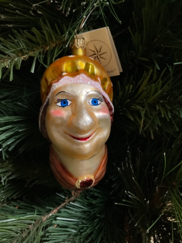 크리스토퍼 라드코 핸드 블로운 / 핸드페인트 크리스마스 트리 장식-한정판- 1995 Christopher Radko Hand Blown / Painted Limited Edition (only 330 made) Christmas Tree Ornament