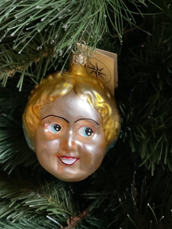 크리스토퍼 라드코 핸드 블로운 / 핸드페인트 크리스마스 트리 장식-한정판- 1995 Christopher Radko Hand Blown / Painted Limited Edition (only 640 made) Christmas Tree Ornament