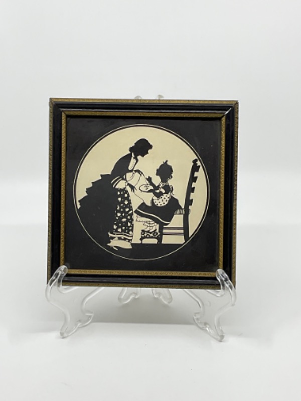 Reliance 프래임 실루엣 Reliance Framed Silhouette circa 1930