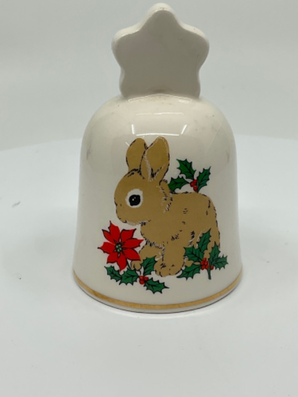 빈티지 도자기 &quot;토끼&quot; 벨 Vintage Porcelain &quot;Bunny&quot; Bell