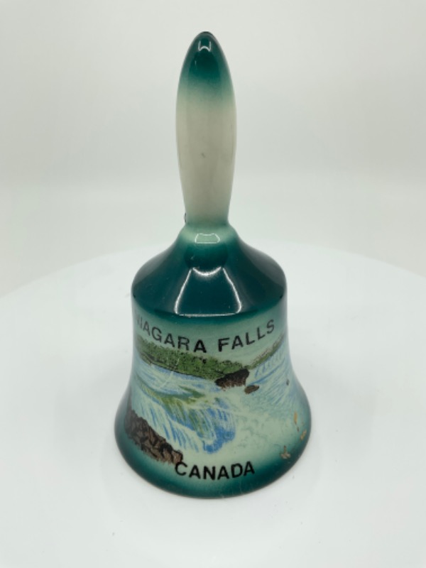 빈티지 나이아가라 기념 도자기 벨 Vintage &quot;Niagara Falls&quot; Souvenir Porcelain Bell
