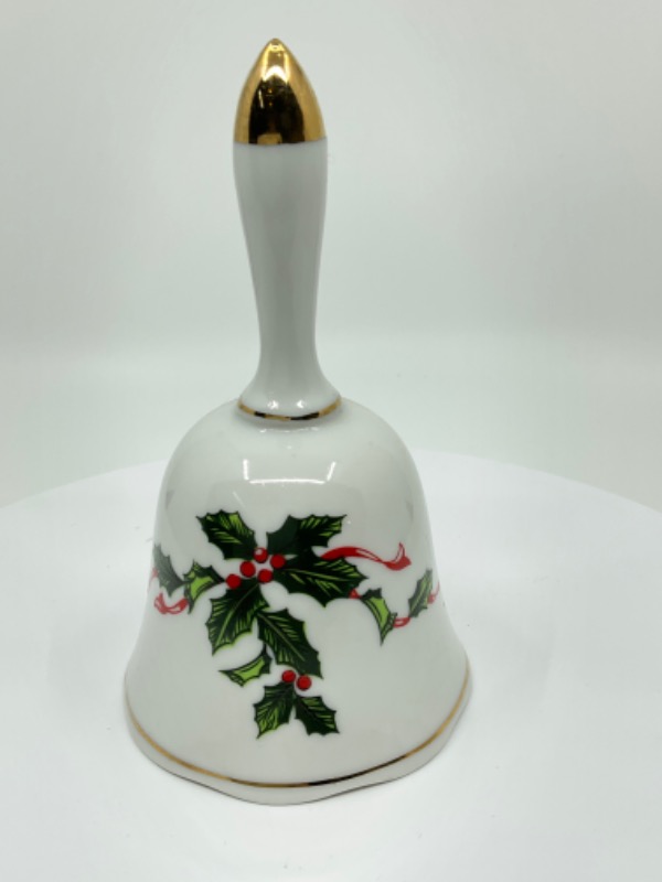 레프턴 핸드페인트 도자기 벨 Lefton Hand Painted Porcelain Bell