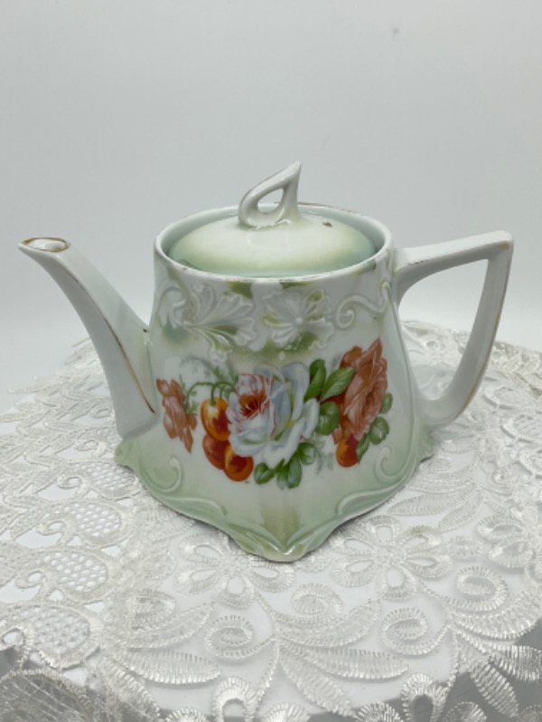 일인용 러스터웨어 티팟 Individual Lusterware Teapot circa 1930