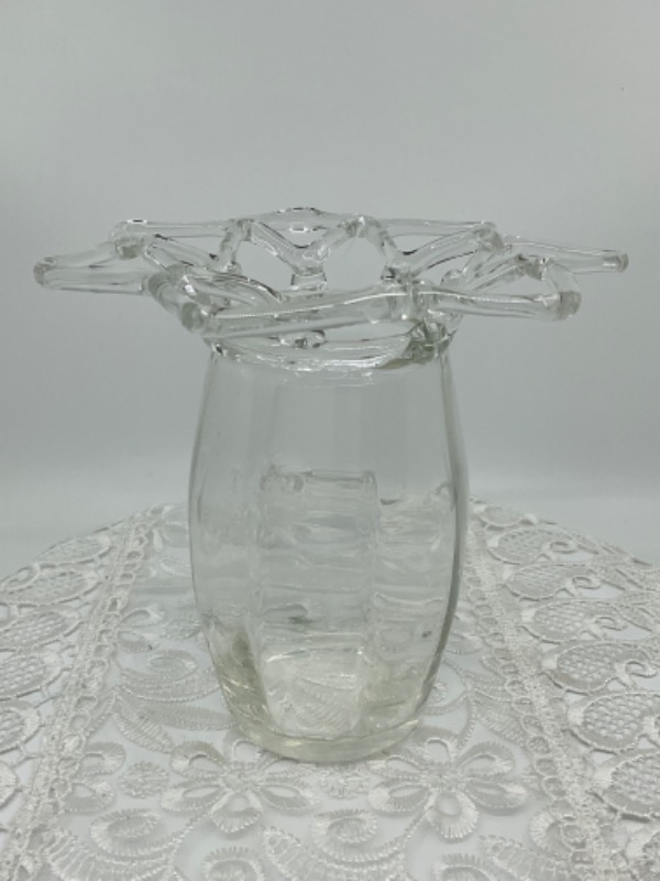 빈티지 아트 글래스 베이스 Vintage Art Glass Vase