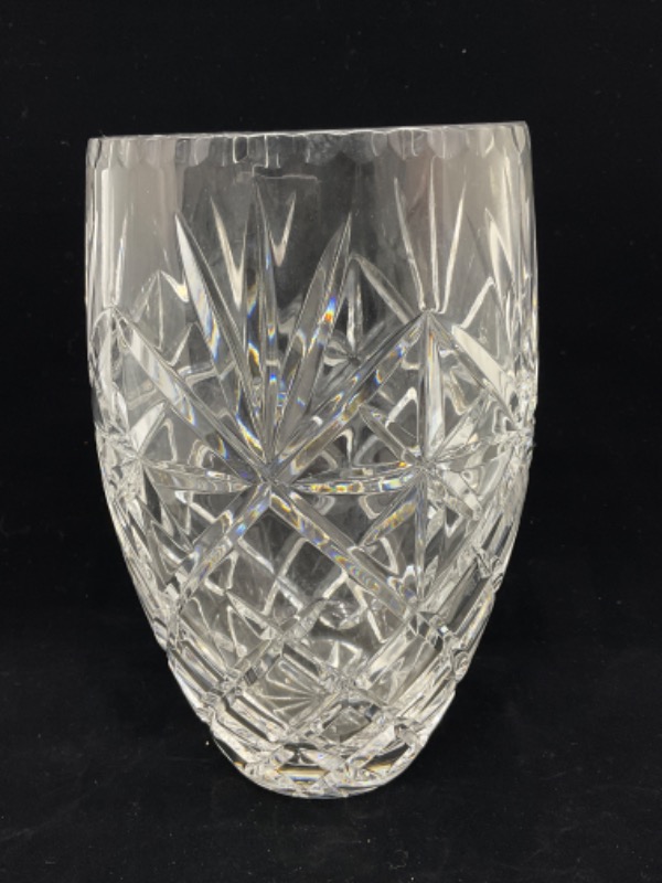 빈티지 광택 크리스탈 베이스 Vintage Polish Crystal Vase