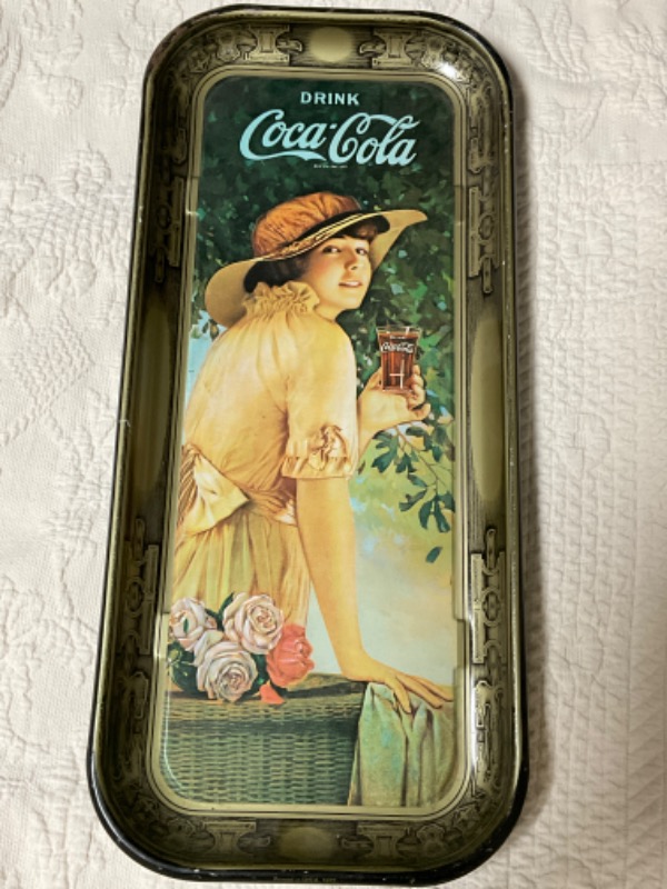 빈티지 코카콜라 광고 트레이1973 Coca-cola Advertising Tray
