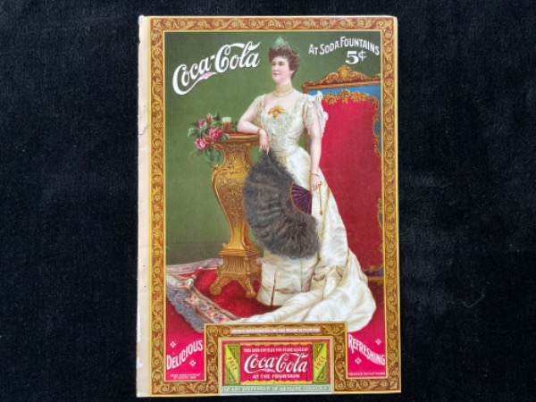 코카 콜라 릴리안 노르디카 광고-귀한 오리지널- 1904 Coca-Cola, LILLIAN NORDICA Adverisement - FIRST COKE MAGAZINE AD - RARE / ORIGINAL
