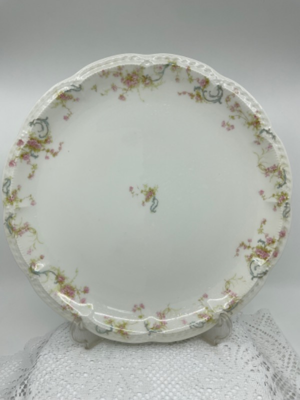 하빌랜드 리모지 찹 플레이트 Haviland Limoges Chop Plate circa 1900