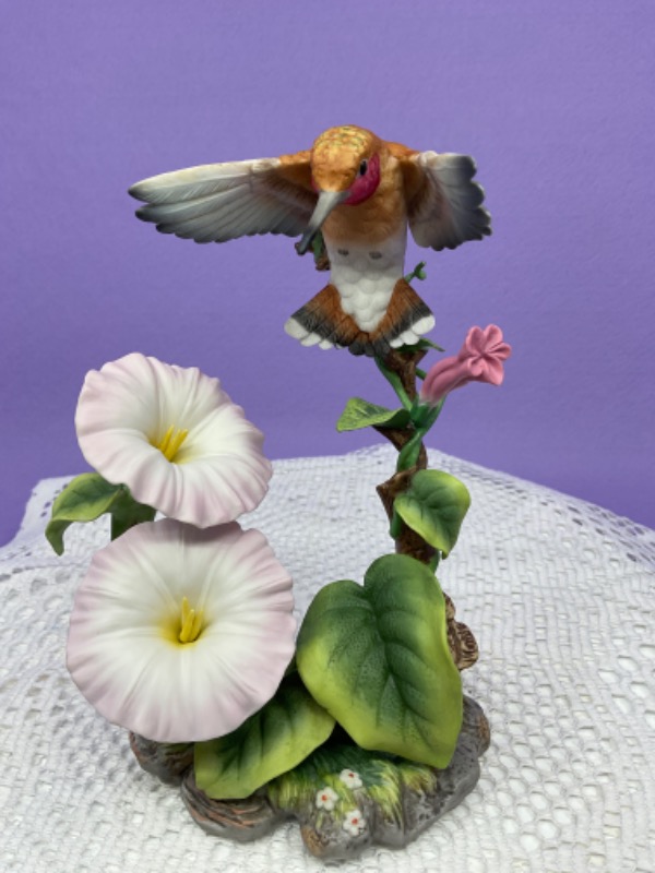 마루리 적갈색 &quot;Hummingbird&quot;  피겨린 Maruri Rufous Hummingbird Figurine dtd 1999